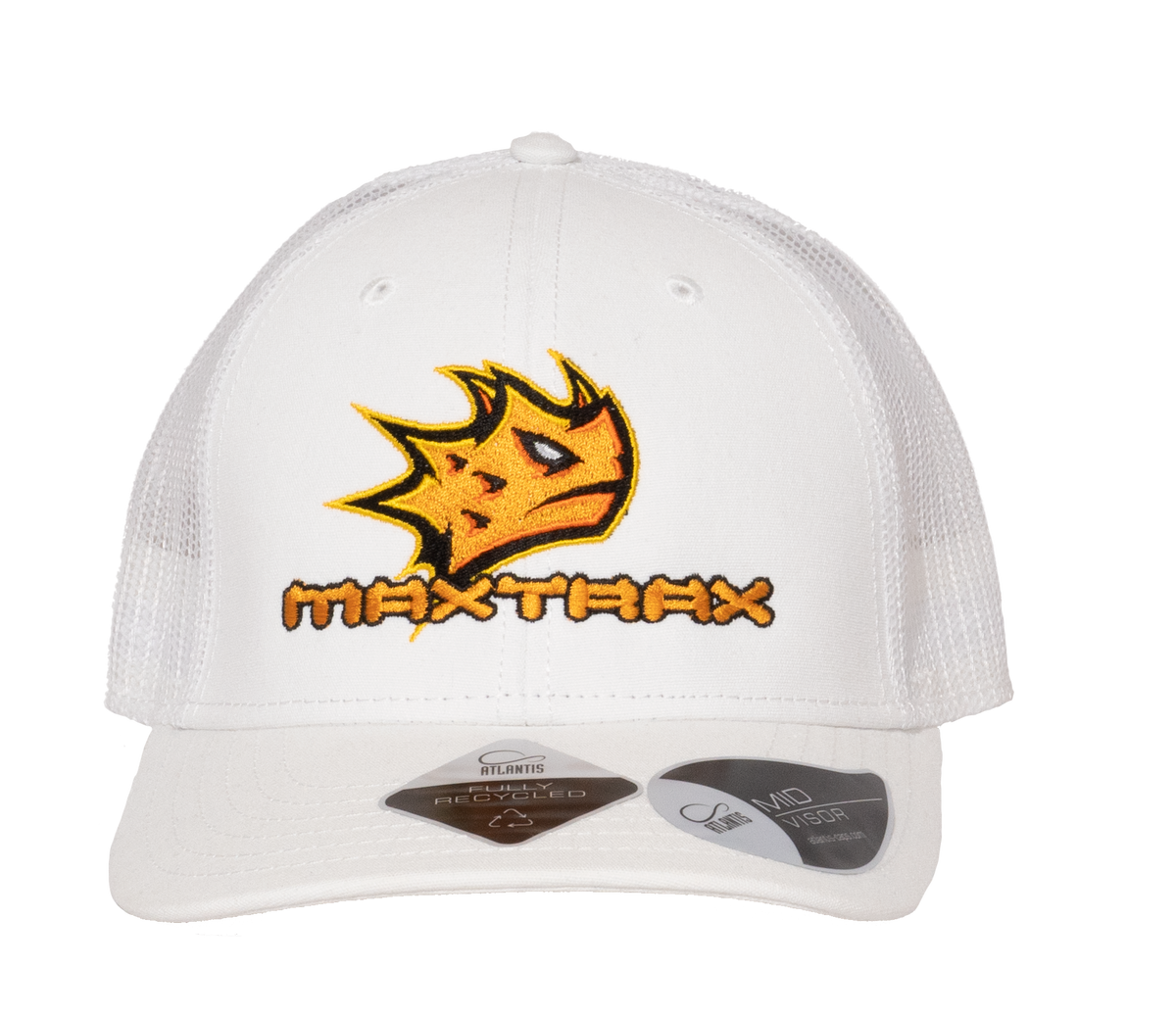 MAXTRAX Spike White Trucker Cap