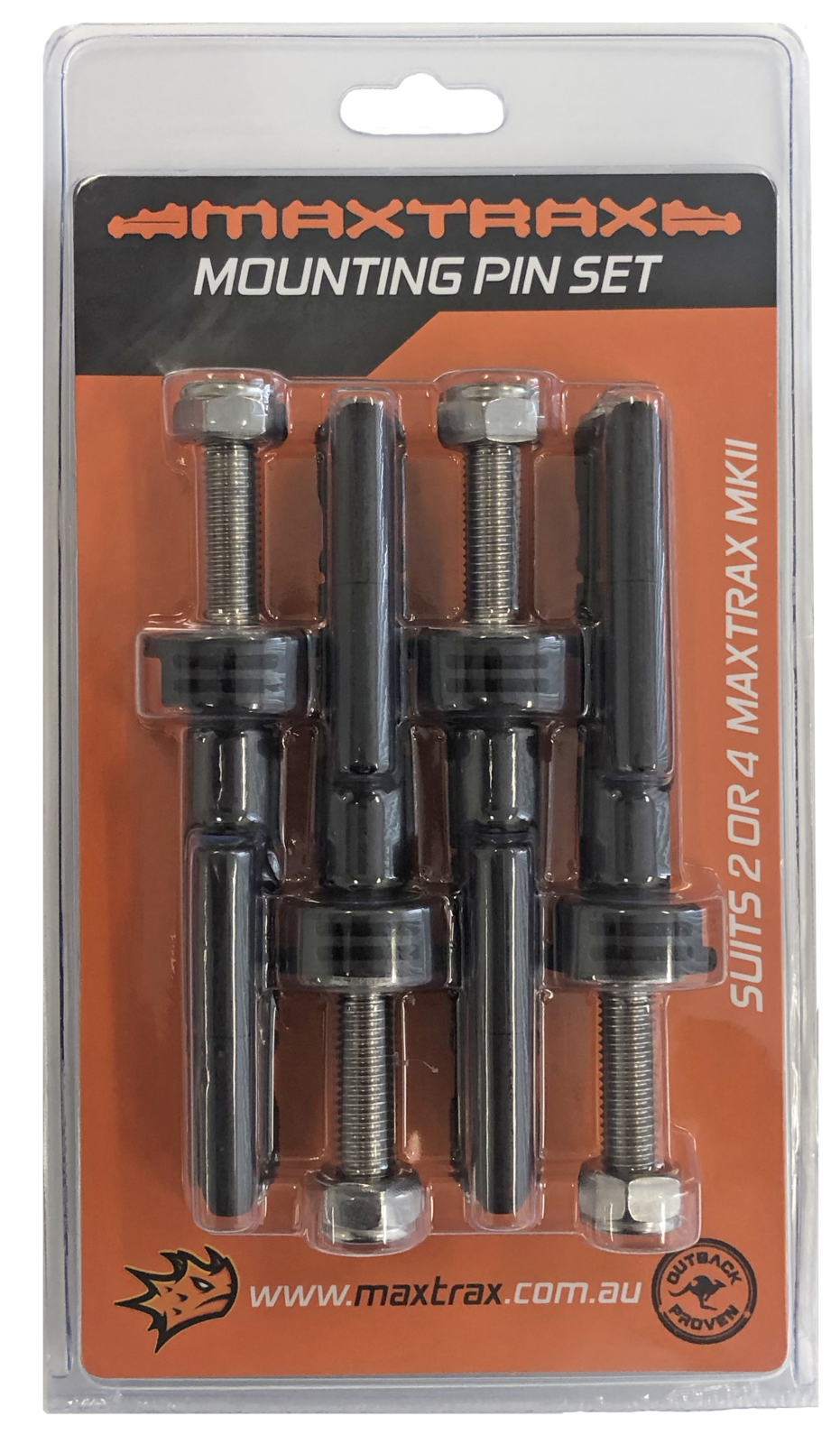 MAXTRAX Mounting Pin Set - MKII